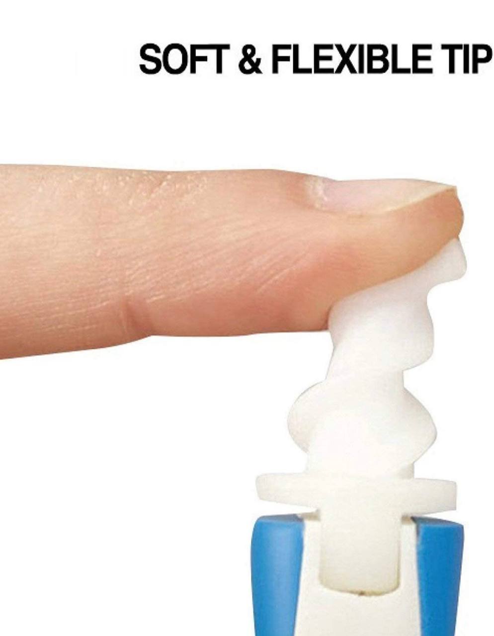Smart Swab Silicon Easy Earwax Removal with 16 Replacement Disposable Soft Tips/Ear Wax Cleaner