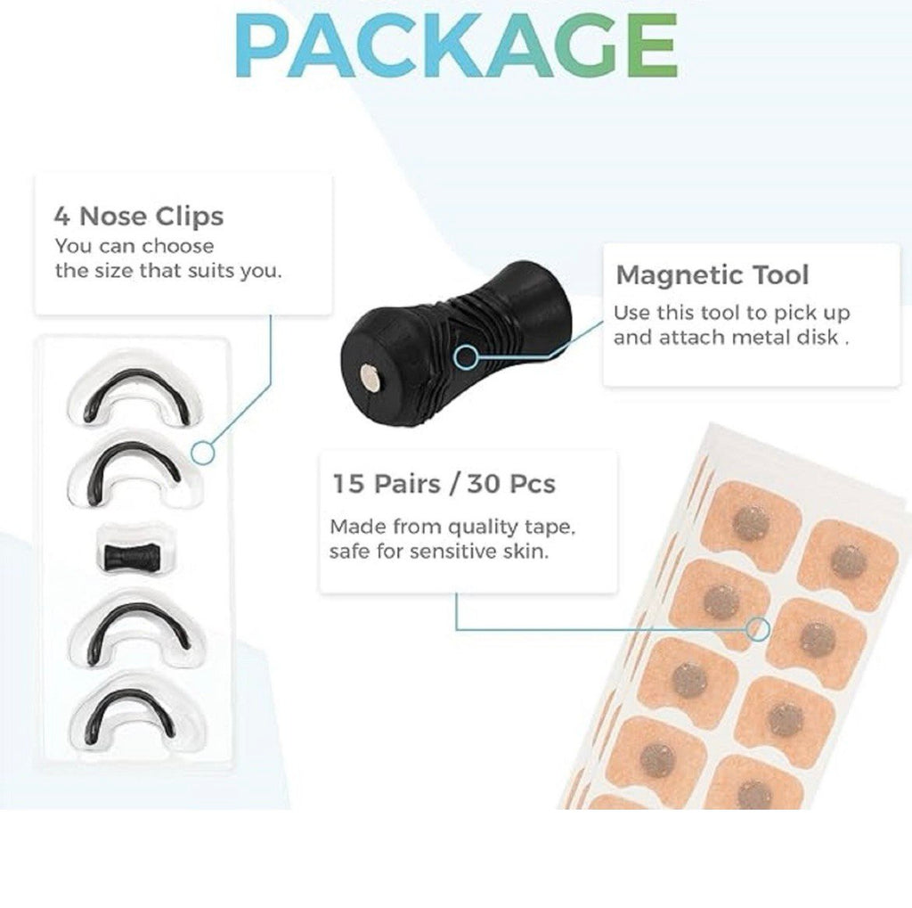 Breathing Magnetic Nasal Strips