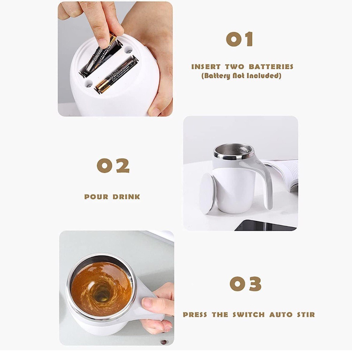 Self Stirring Mug